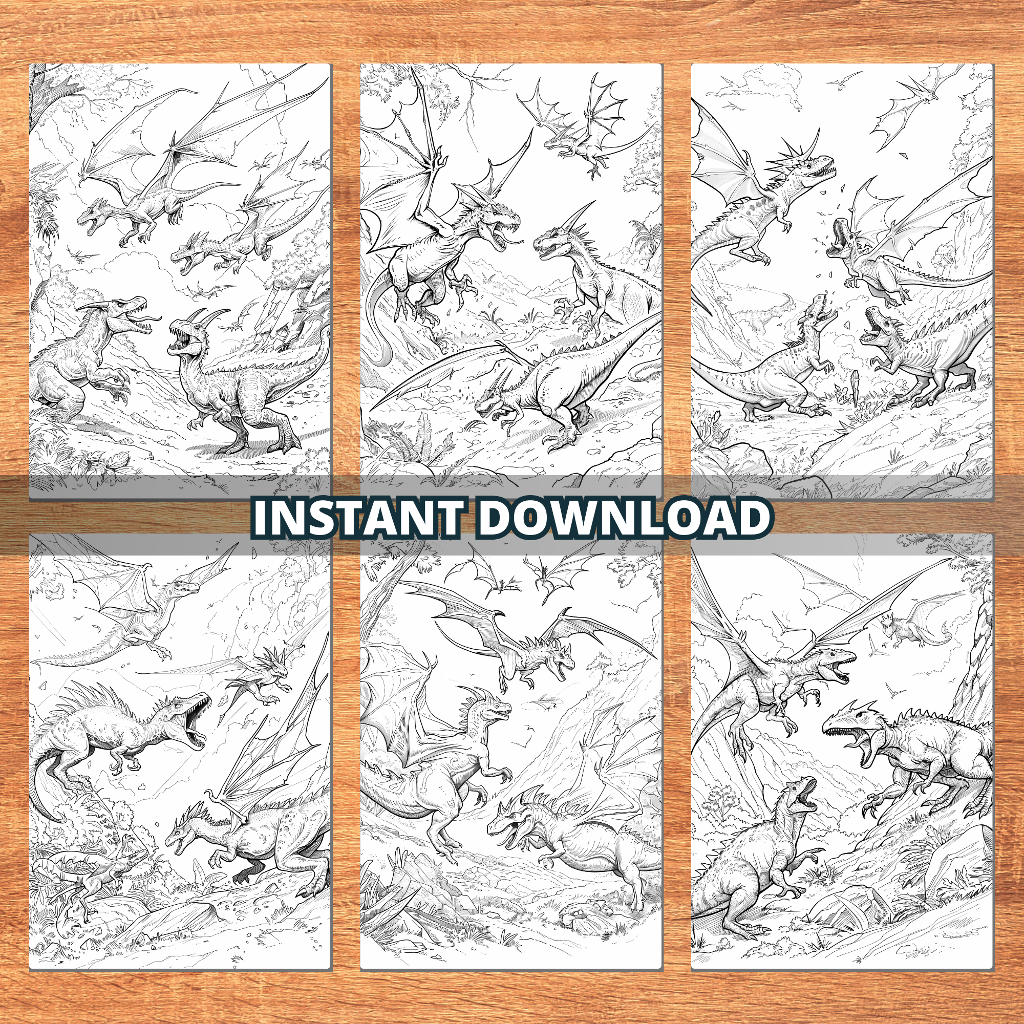 Bad Dinosaurs Coloring Pages