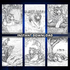 Tigers Coloring Pages