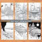 Voyagers of the Cosmos Coloring Pages