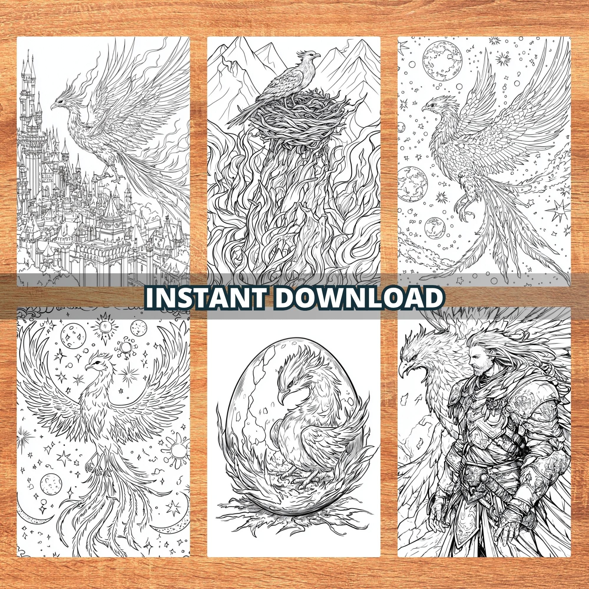 Phoenix Legacy Coloring Pages