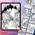 Journey To The Center Of The Earth Coloring Pages