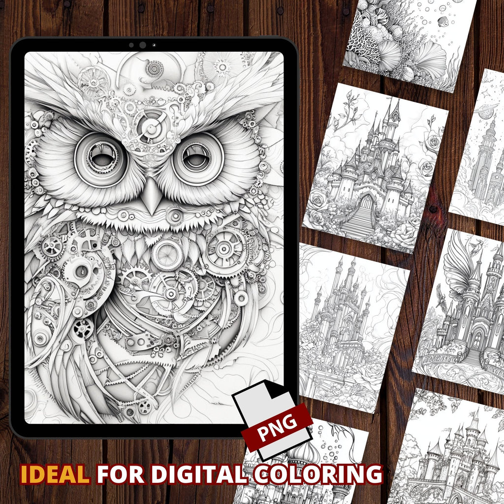 Kingdoms Of Beauty Coloring Pages