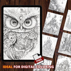 Kingdoms Of Beauty Coloring Pages