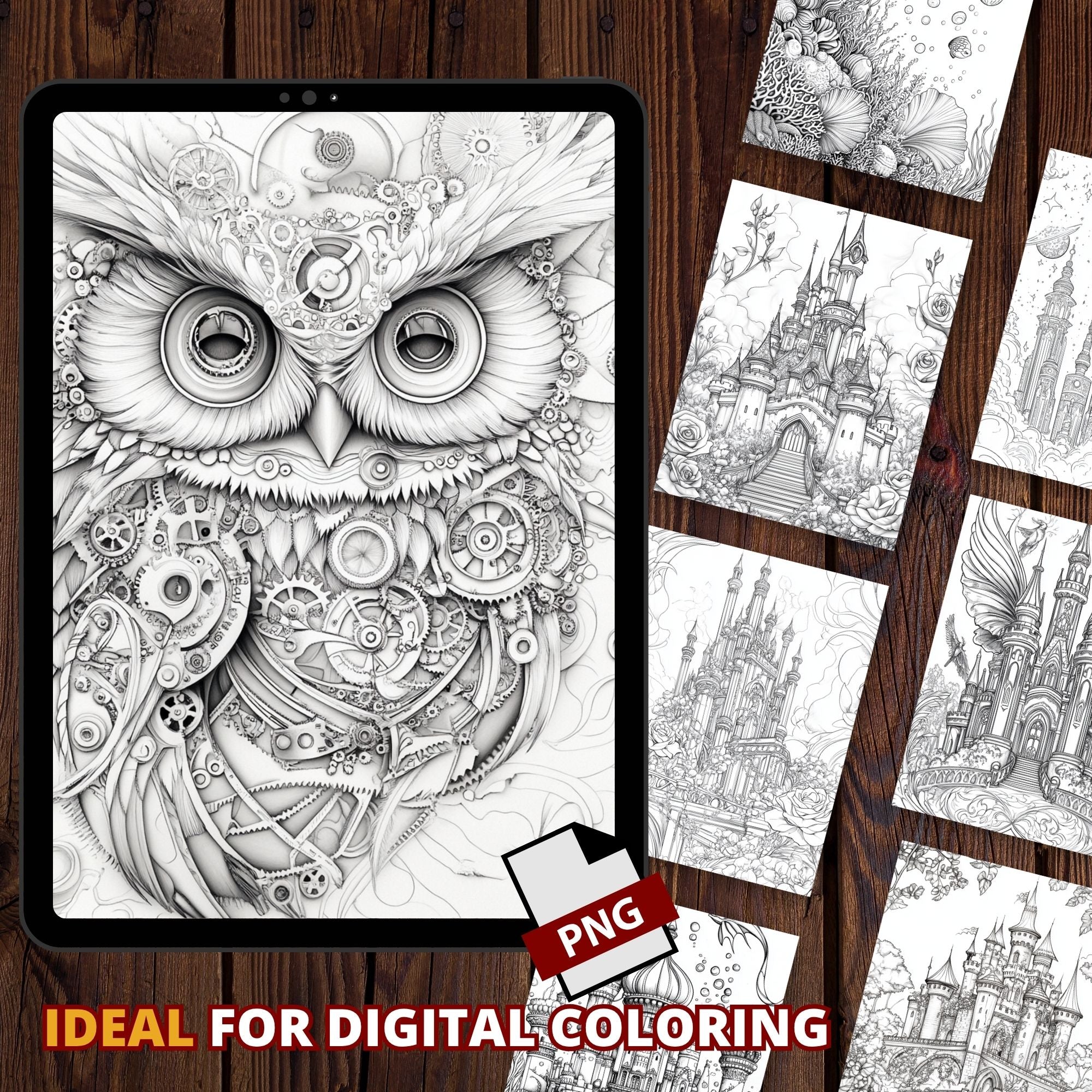 Kingdoms Of Beauty Coloring Pages