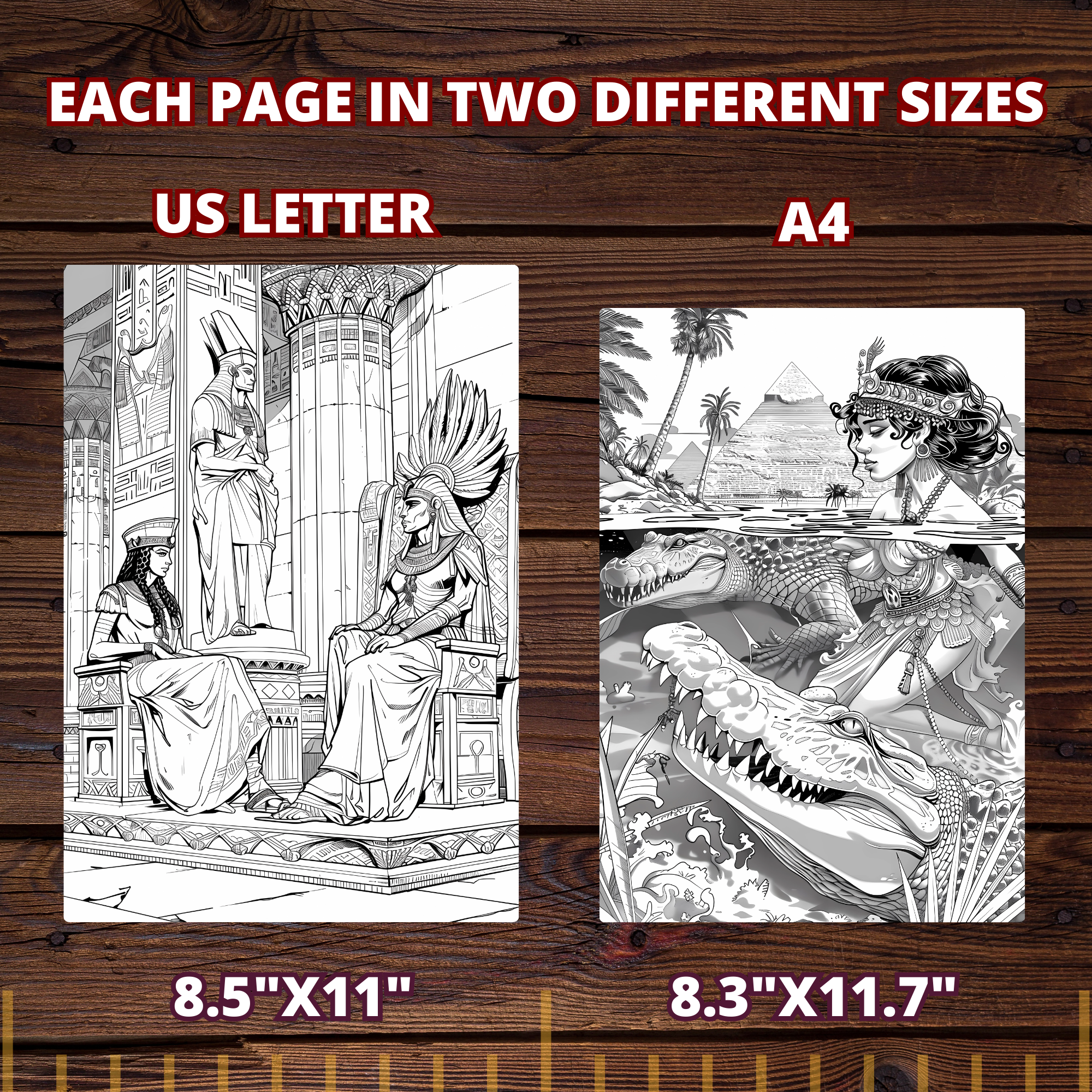 Ancient Egyptian Stories Coloring Pages