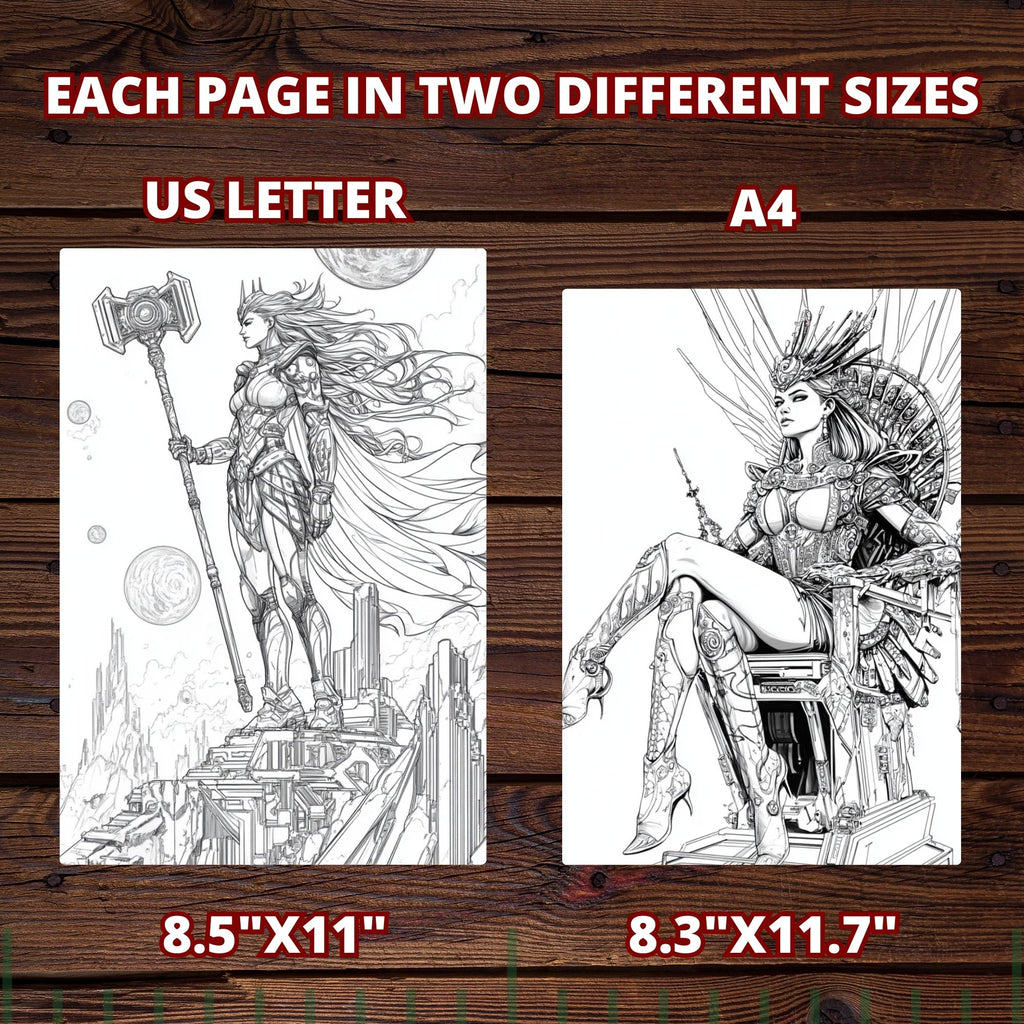 Valkyrie Coloring Pages