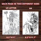 Valkyrie Coloring Pages