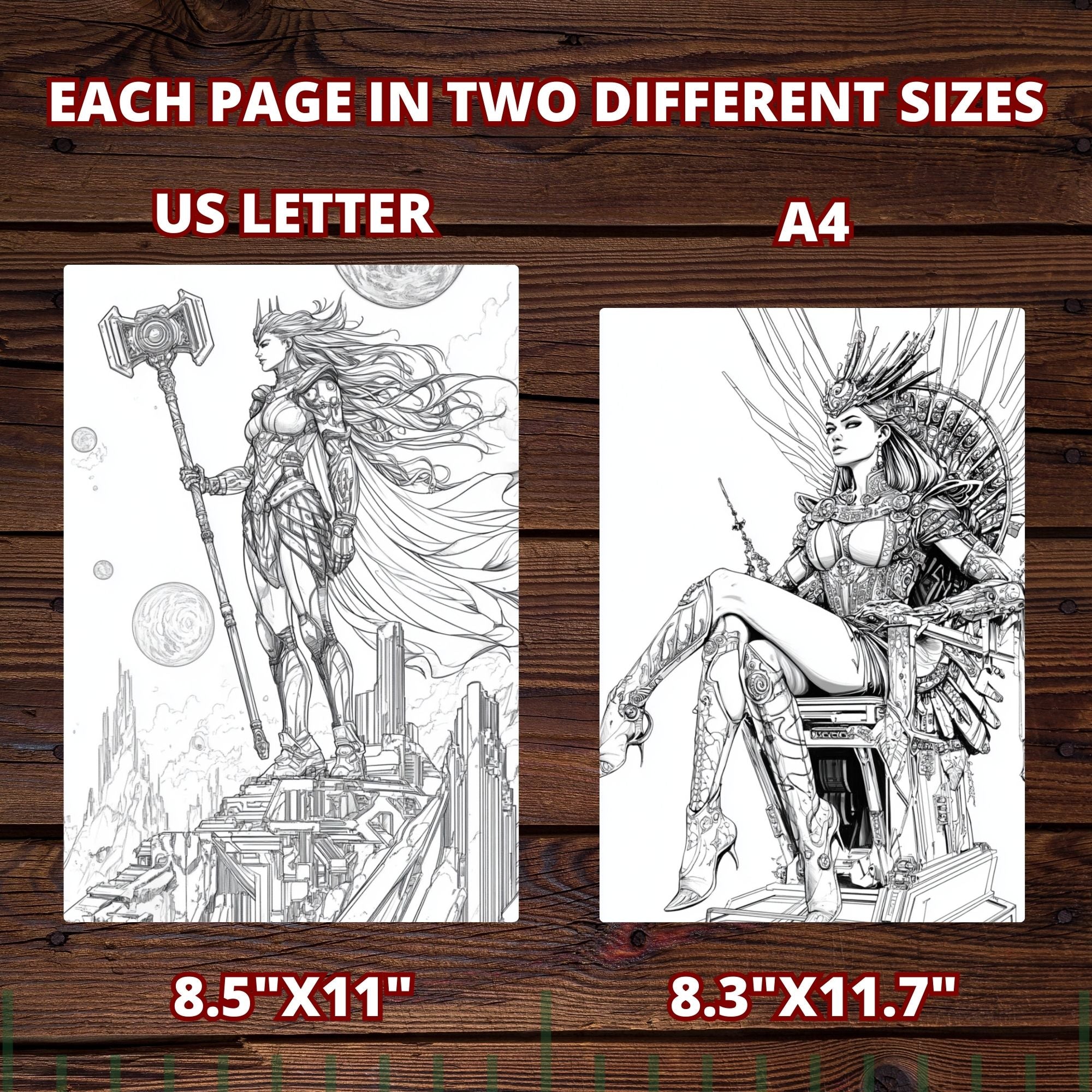 Valkyrie Coloring Pages