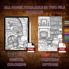 Hobbit's Home Secrets Coloring Pages