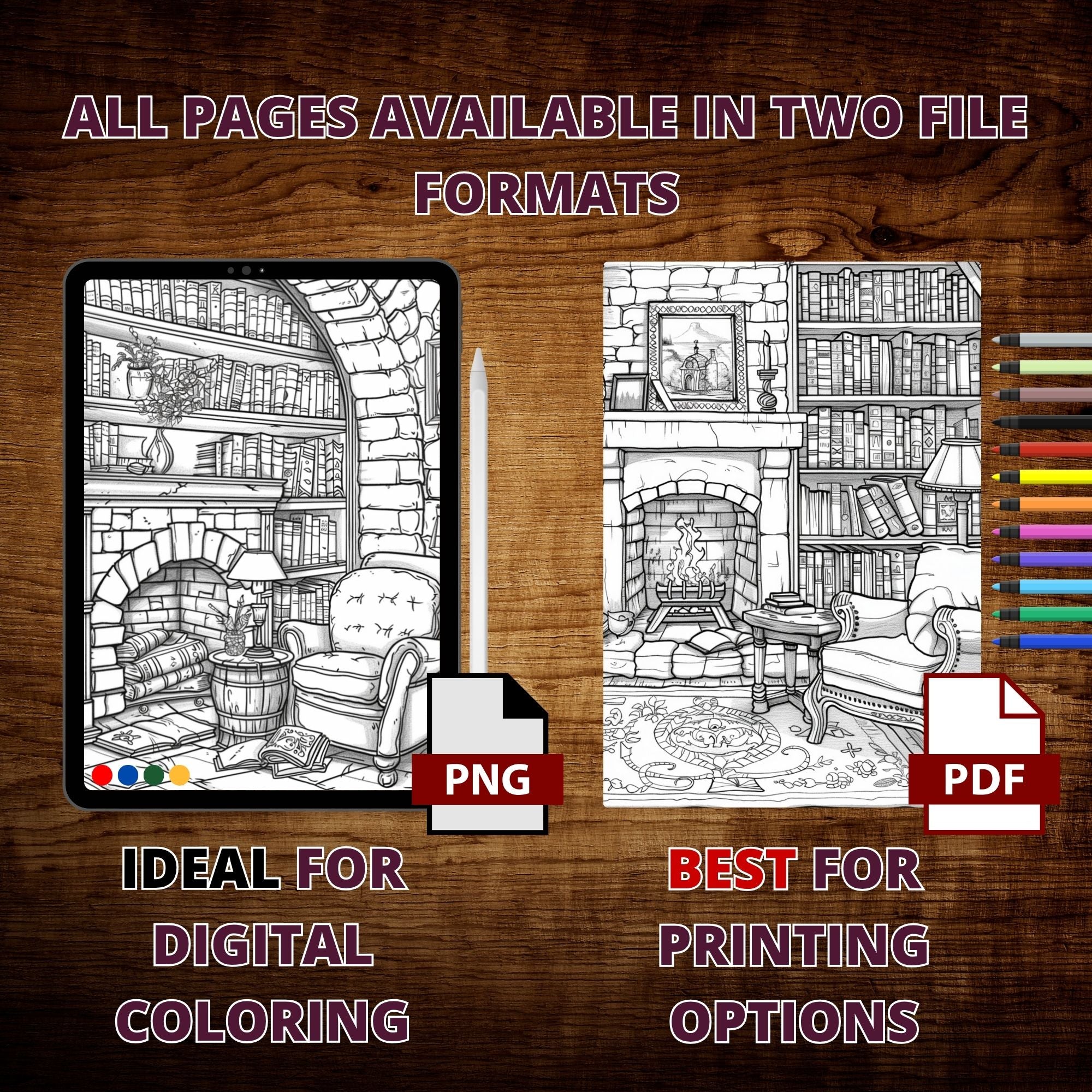 Hobbit's Home Secrets Coloring Pages