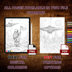 Universe Space Tour Coloring Pages