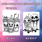 Spooky Delicious Food Coloring Pages