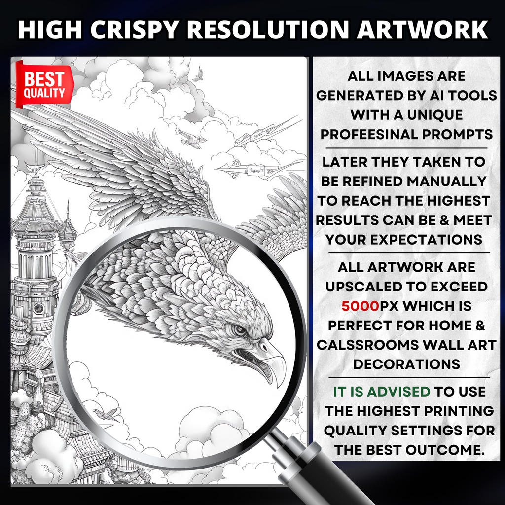 I am Flying Coloring Pages