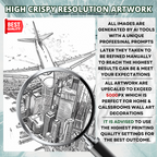 Sky Airplanes Coloring Pages