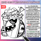 Spooky Delicious Food Coloring Pages