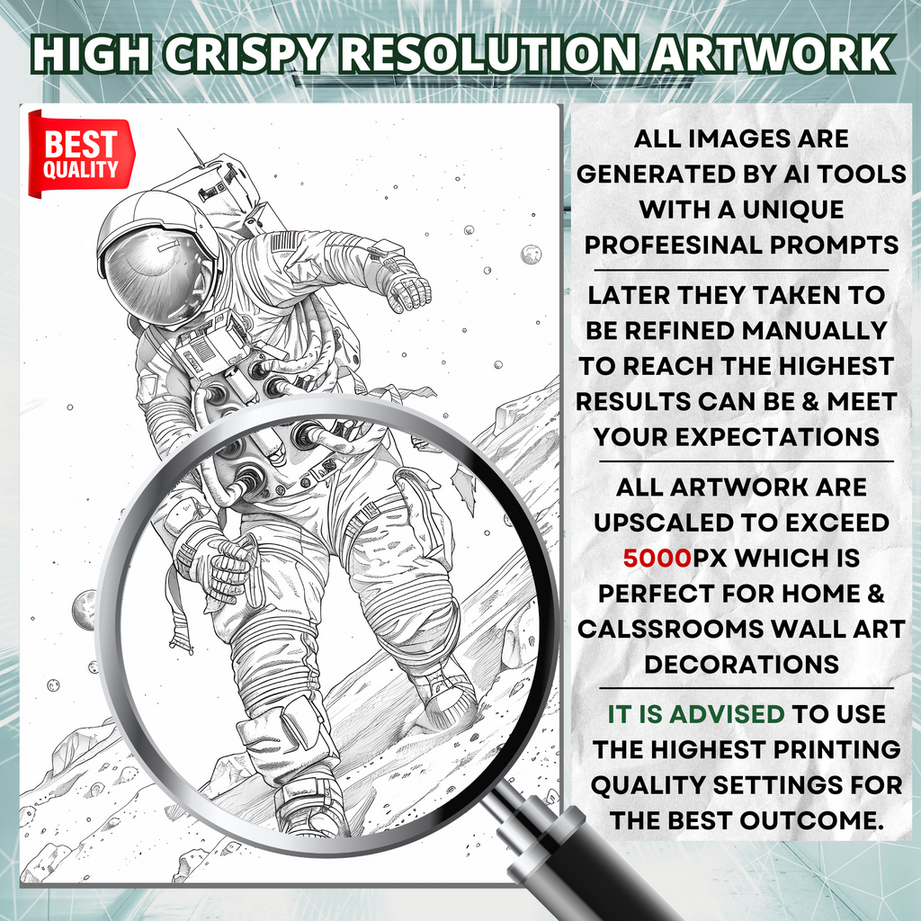 Moon Life Discovery Coloring Pages