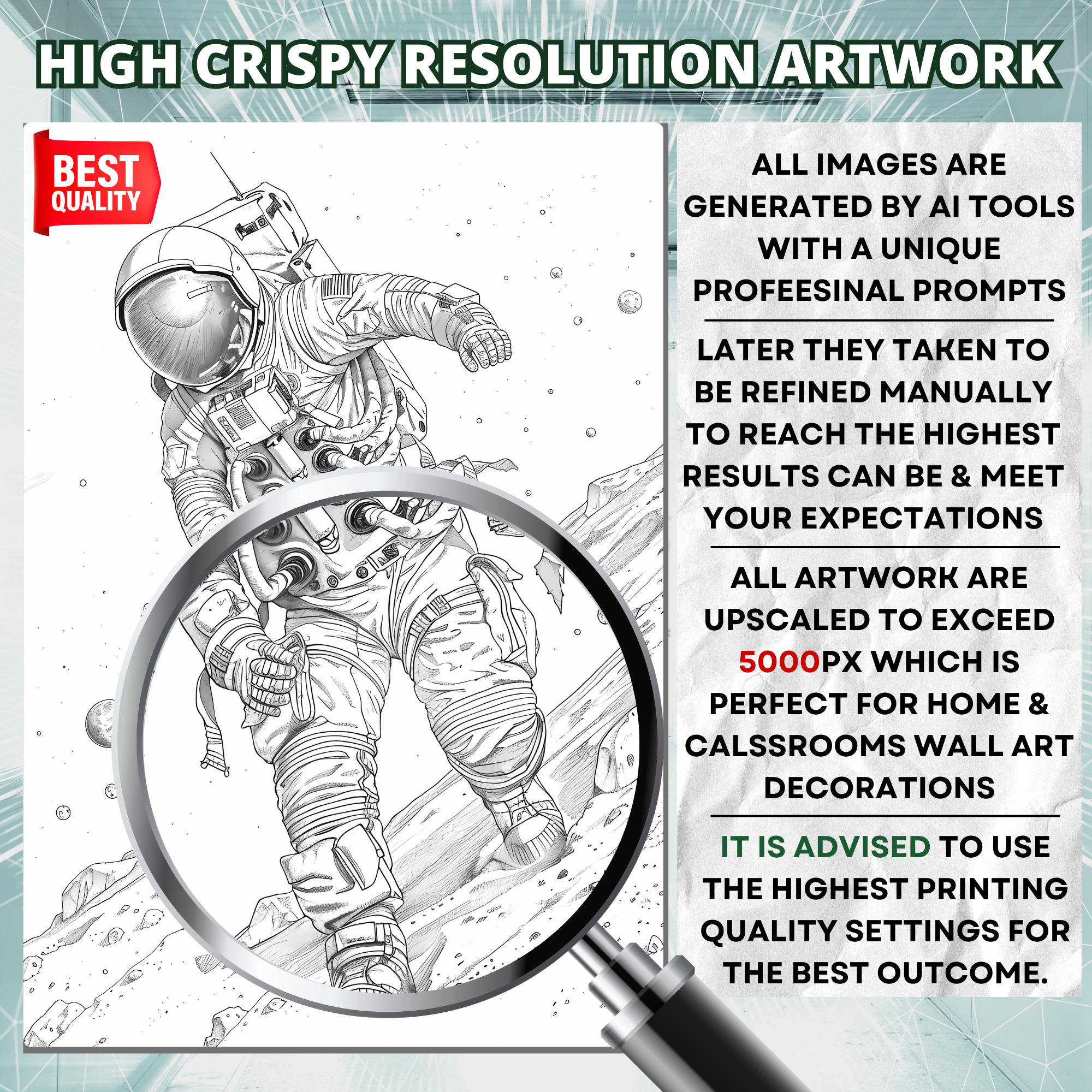 Moon Life Discovery Coloring Pages