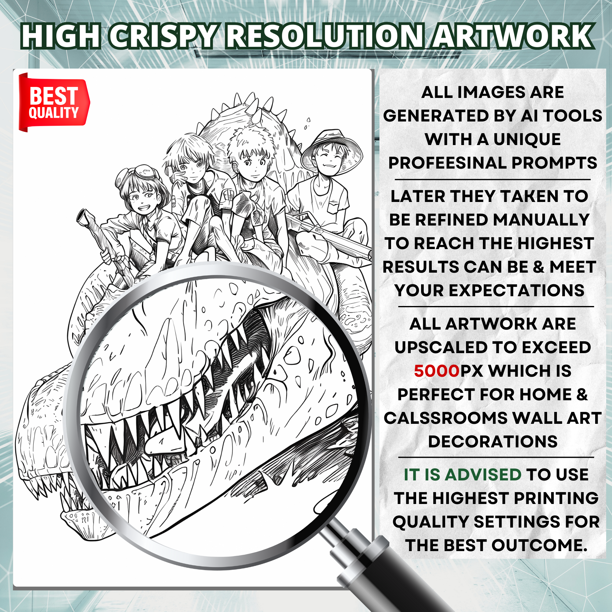 Anime Adventures' Guys Coloring Pages