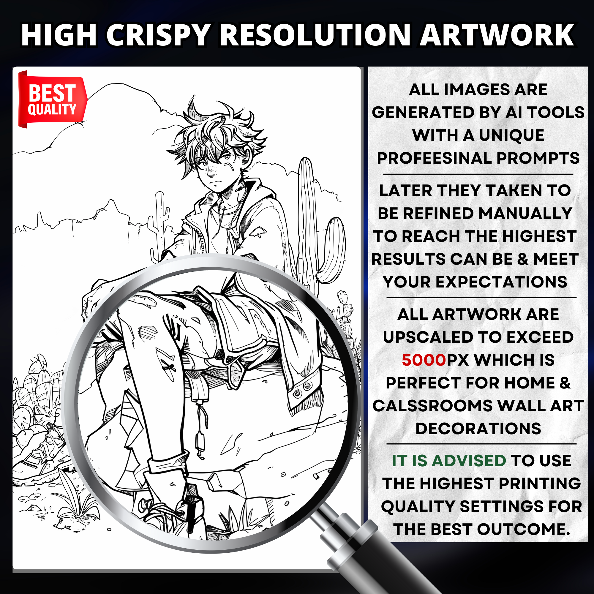 Anime Adults Coloring Pages