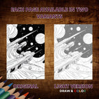 Universe Space Tour Coloring Pages