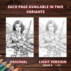 History Wars' Battlefields Coloring Pages