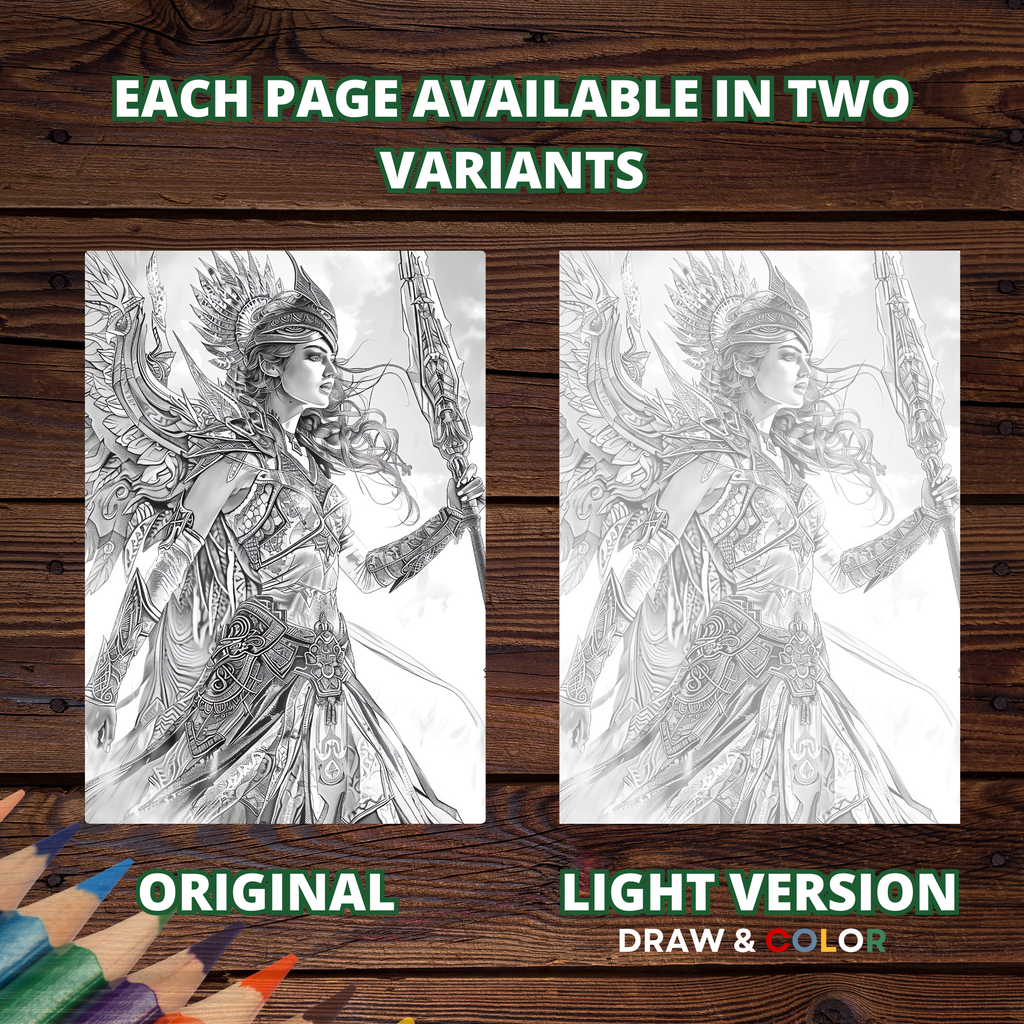 Beast Hunters' Realm Coloring Pages