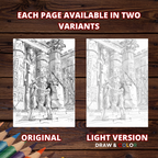 Ancient Egyptian Stories Coloring Pages