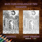 Time Travel Portals Coloring Pages