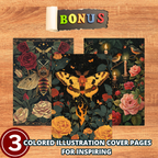 Rose's Beautiful Butterflies Coloring Pages