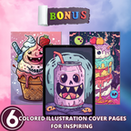 Spooky Delicious Food Coloring Pages