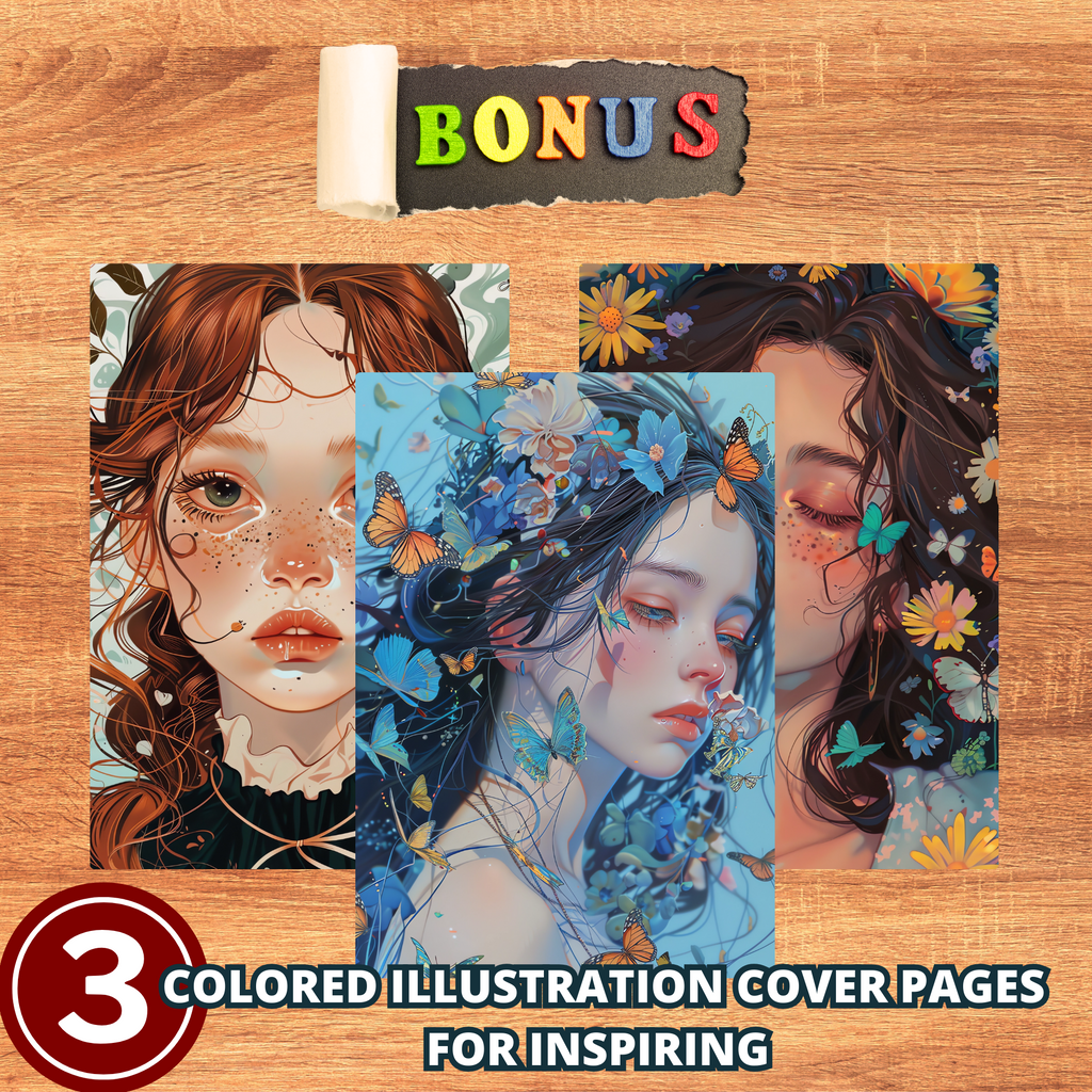 Dreams' Beautiful Girls Coloring Pages