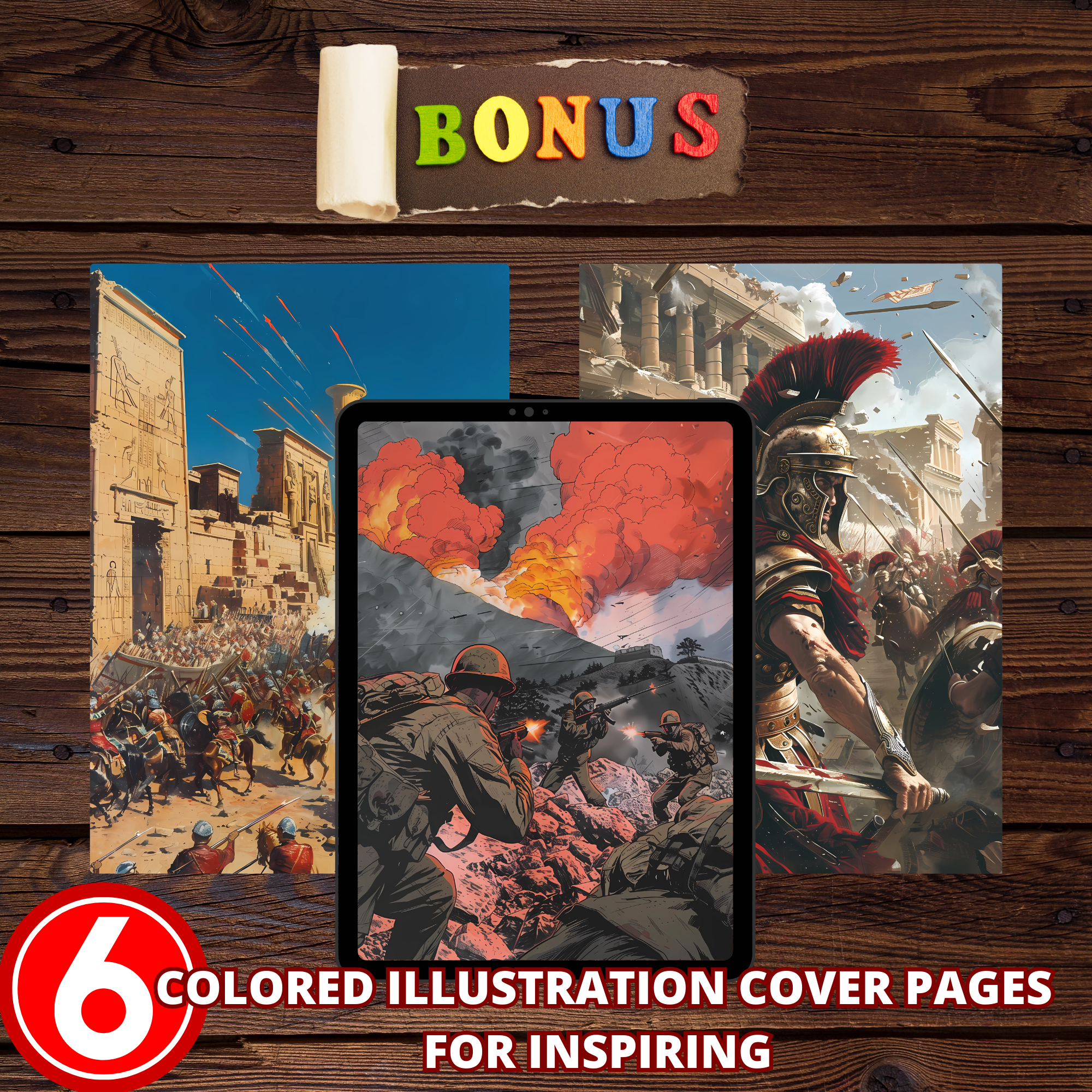 History Wars' Battlefields Coloring Pages