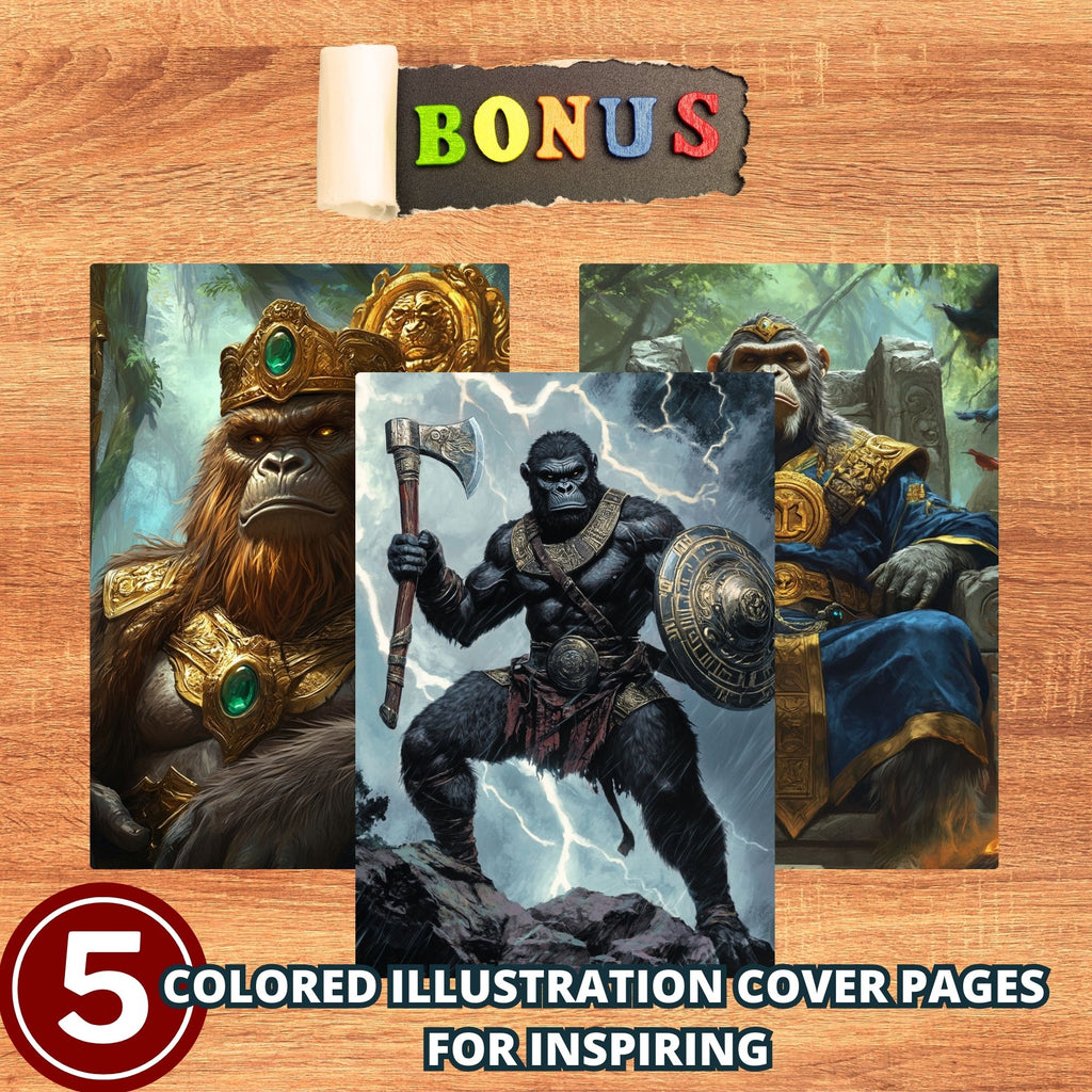 Ape Dynasty Coloring Pages