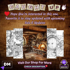 Hobbit's Home Secrets Coloring Pages