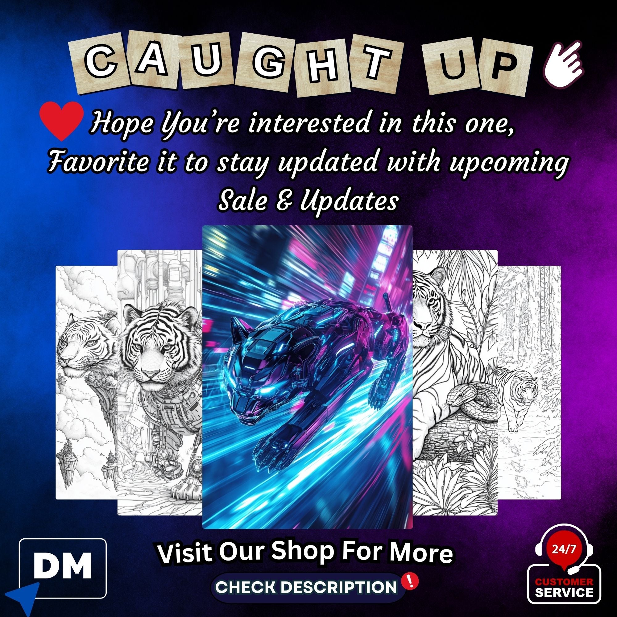 Tigers Coloring Pages