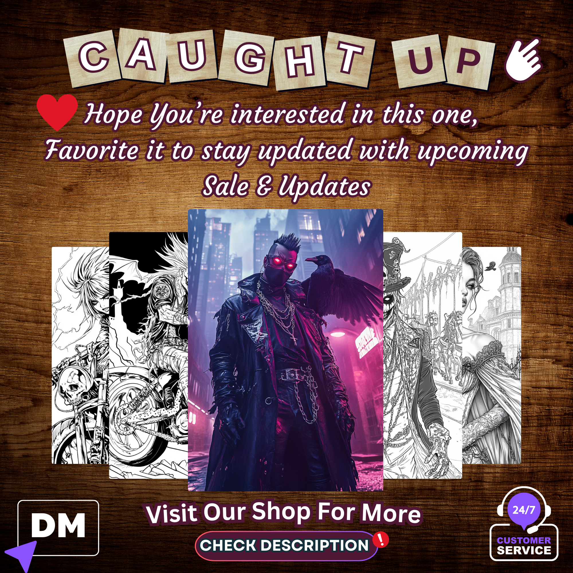 Ancient Gothics Coloring Pages