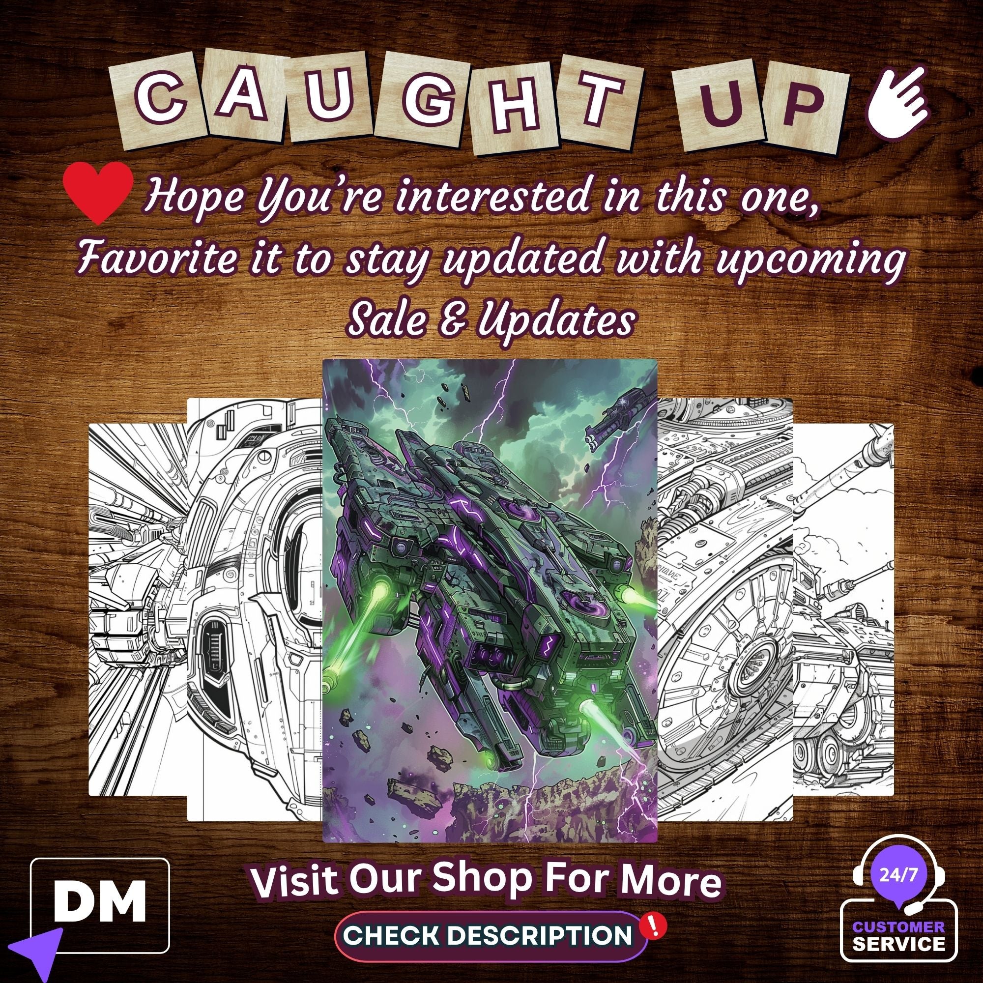 Futuristic Tanks Coloring Pages