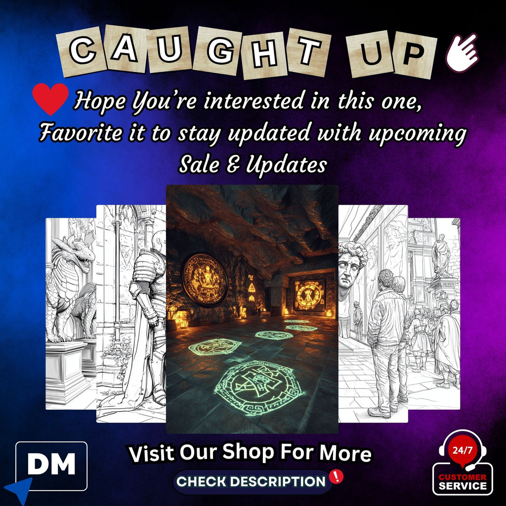 Mesuem Trapped Coloring Book Pages