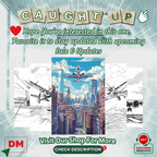 Sky Airplanes Coloring Pages