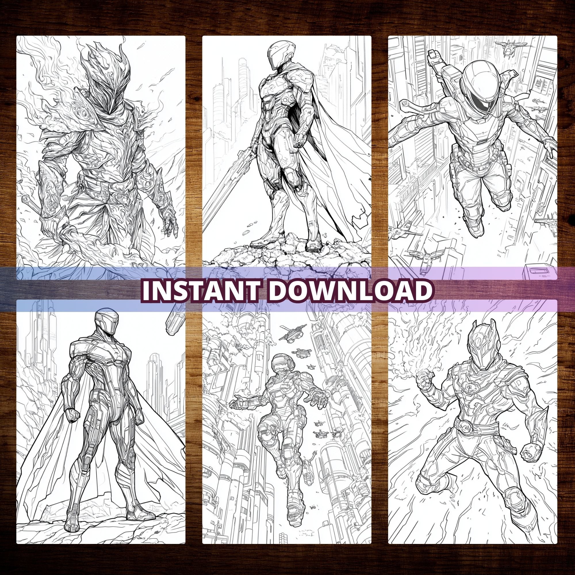 Rangers Of Power Coloring Pages