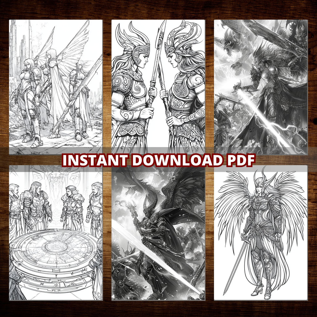 Valkyrie Coloring Pages