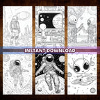 Universe Space Tour Coloring Pages