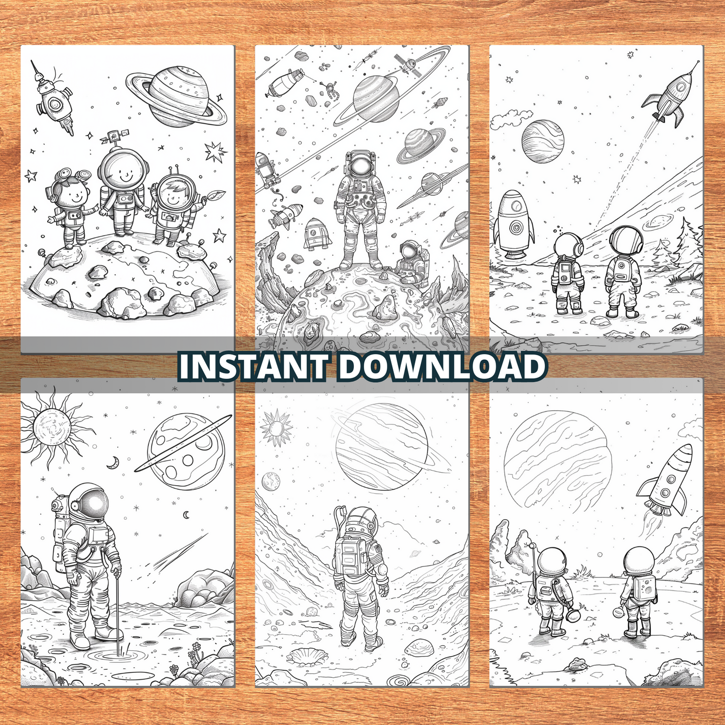 Journey To The Center Of Space Coloring Pages