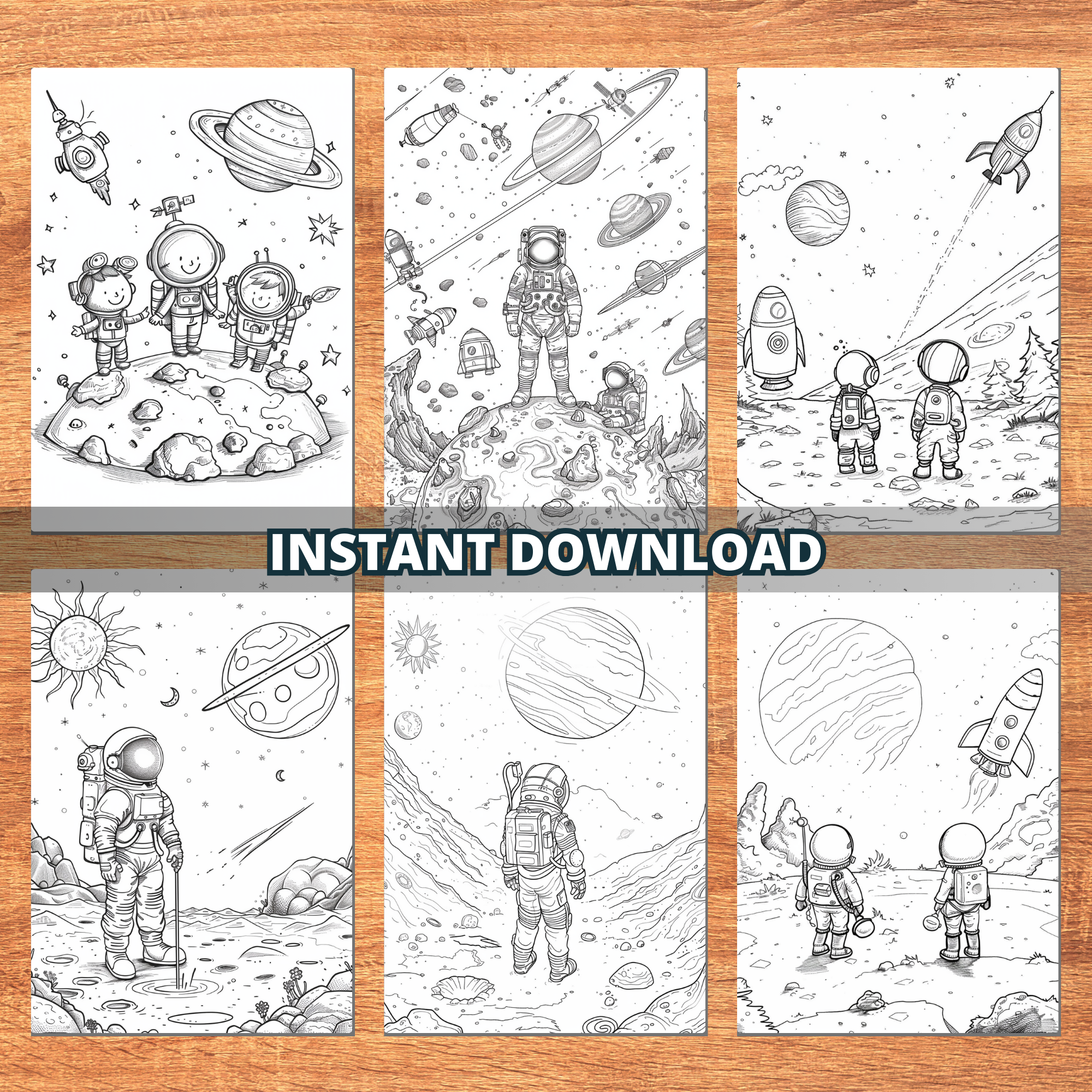 Journey To The Center Of Space Coloring Pages