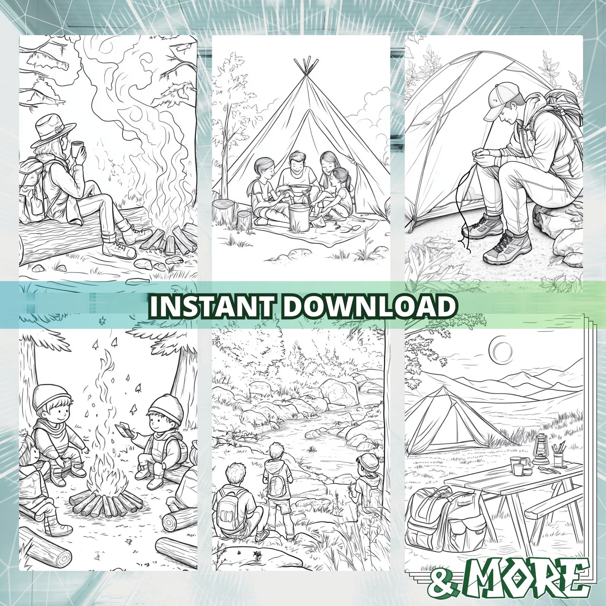 Camp Chronicles Coloring Pages