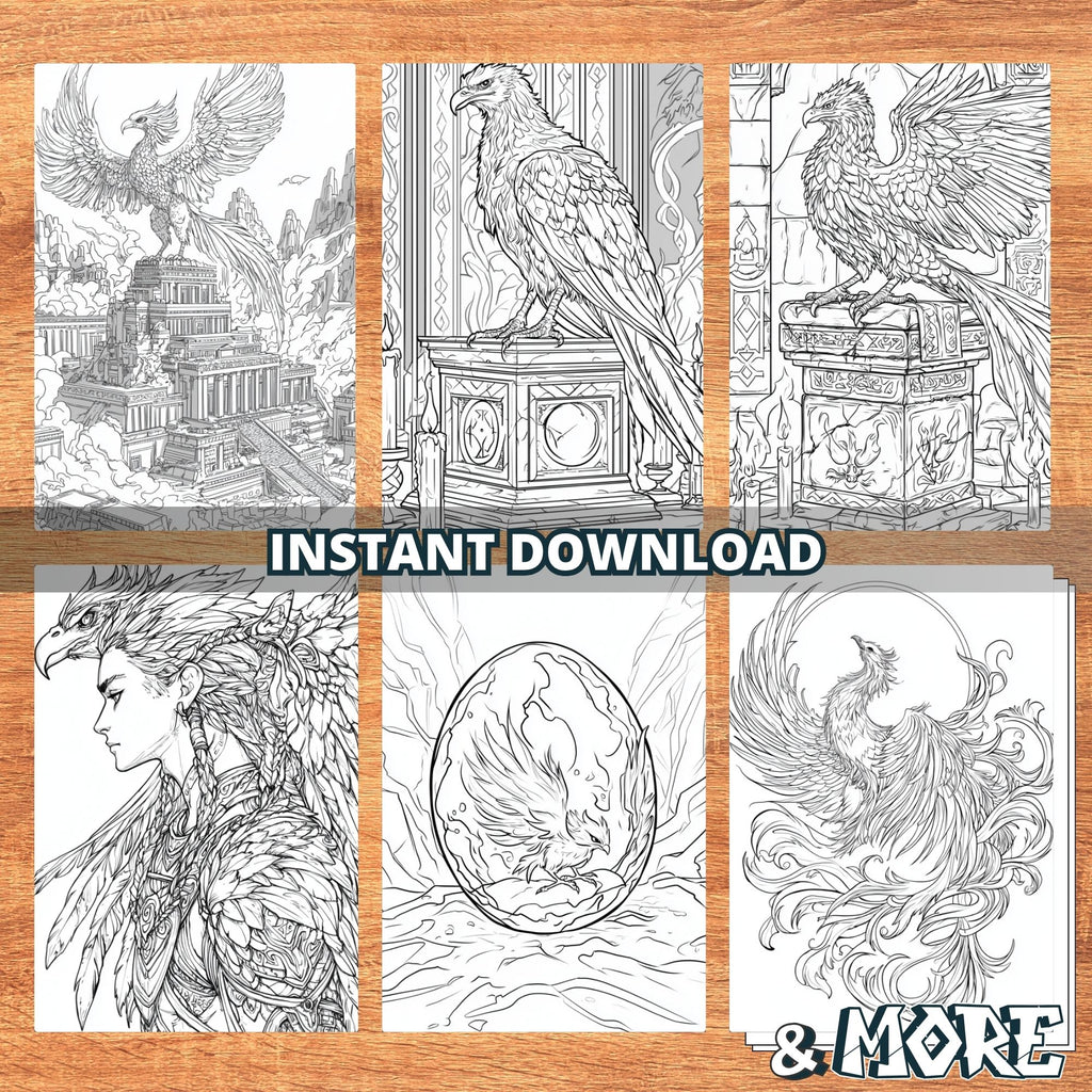 Phoenix Legacy Coloring Pages