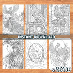 Phoenix Legacy Coloring Pages