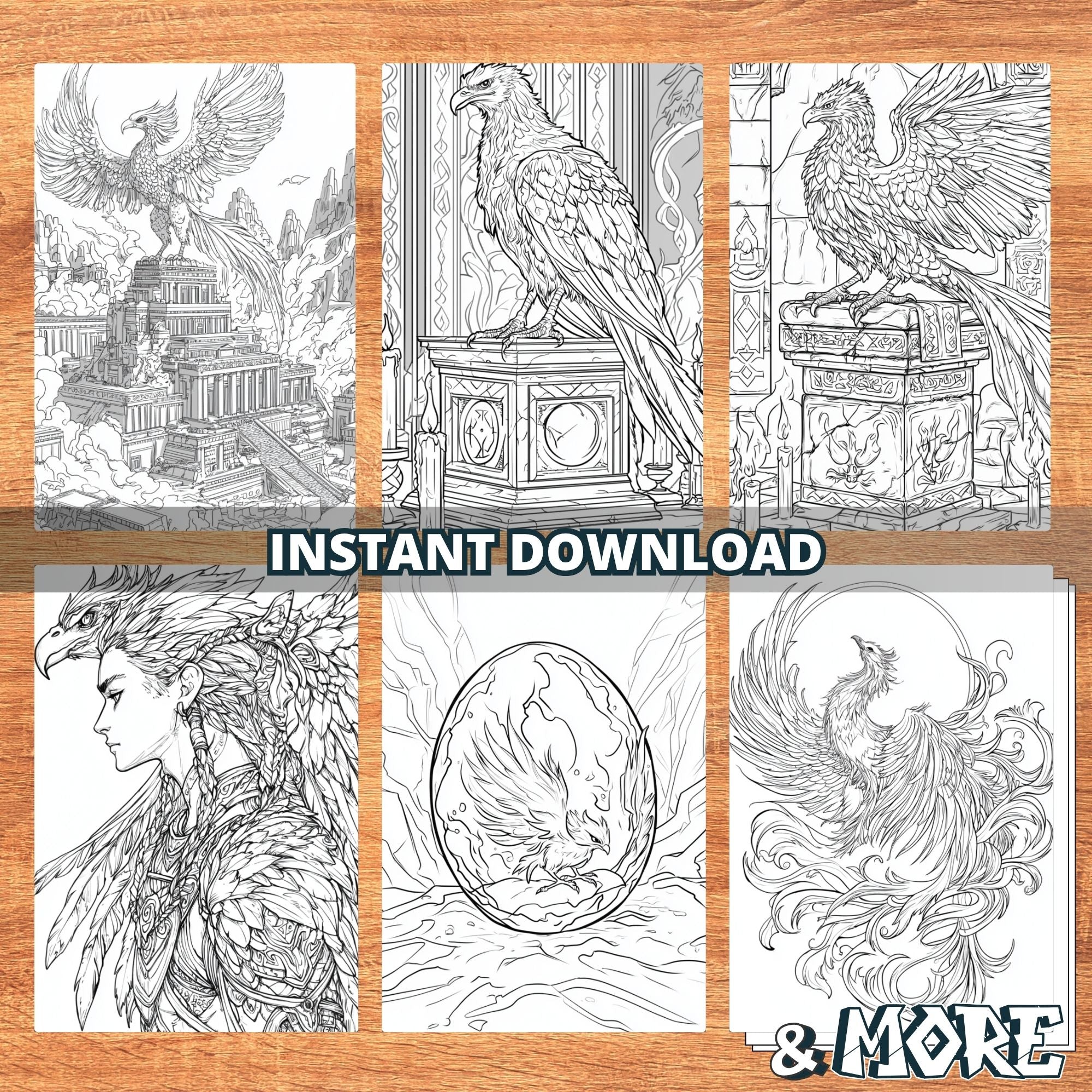 Phoenix Legacy Coloring Pages