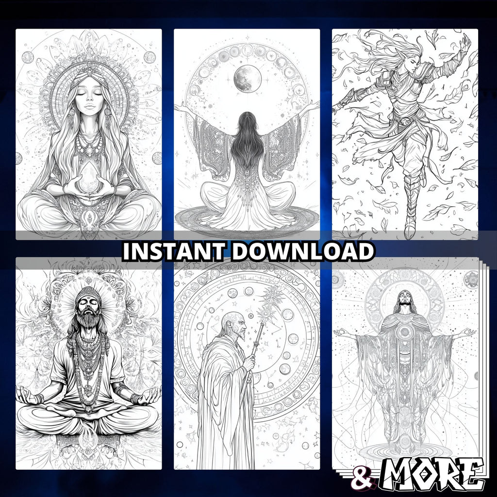 Age Of Magic Coloring Pages