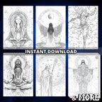 Age Of Magic Coloring Pages